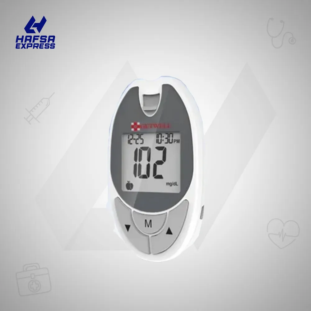 Getwell Blood Glucose Monitor with 25 pics strip-image